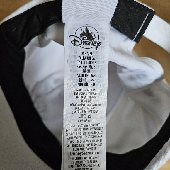 Disney White Cap with Mickey Mouse Design - Picture 4 of 4